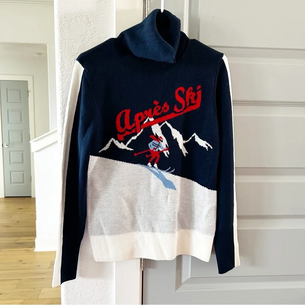 NWT We Norwegians Afterski Turtleneck Sweater Apres Ski Free People